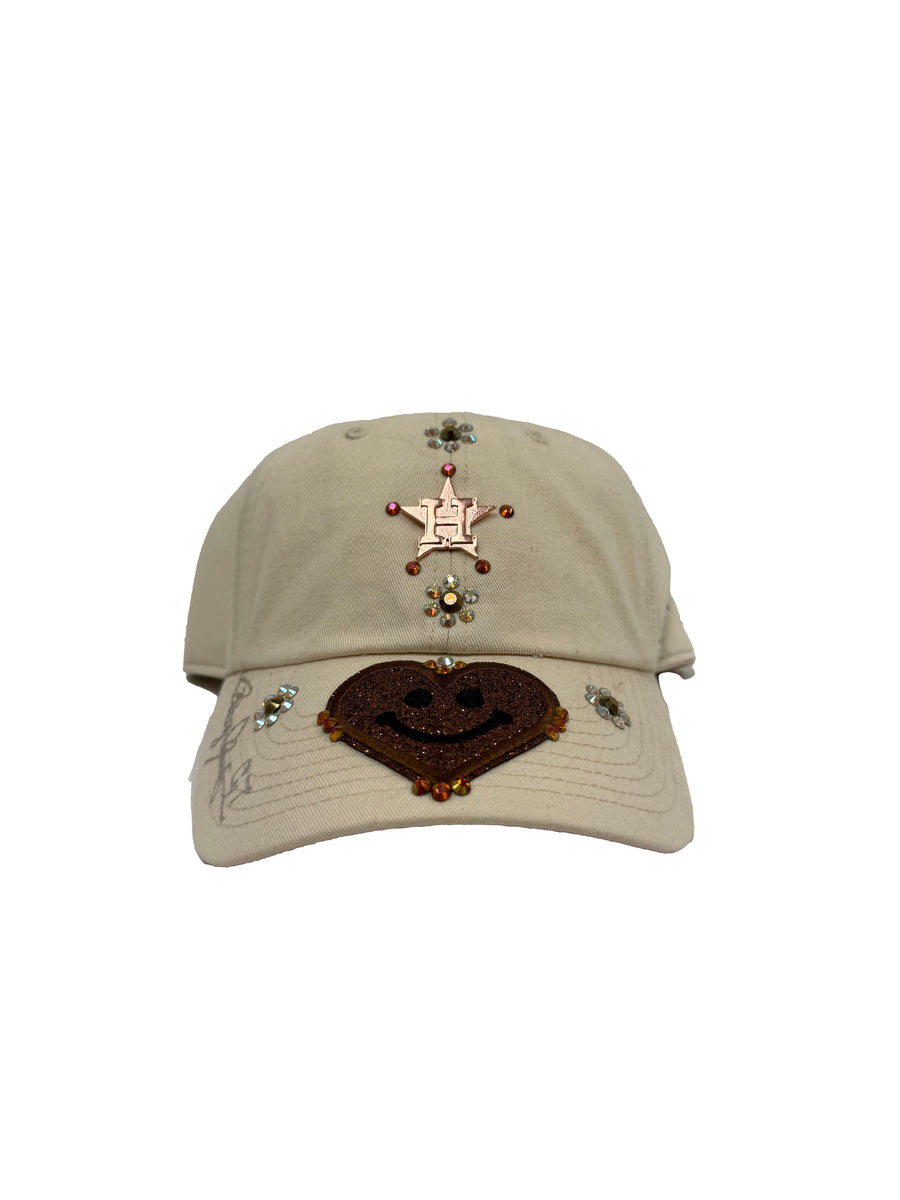 Heart Astros Bling Cap