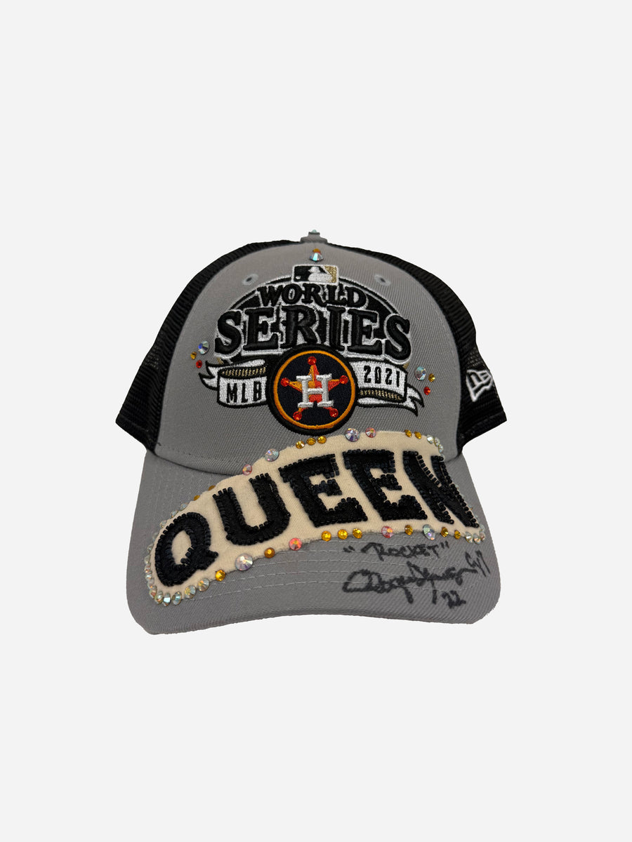 Queen World Series Astros Bling Cap