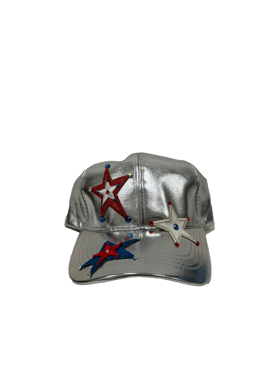 Silver Bling Cap