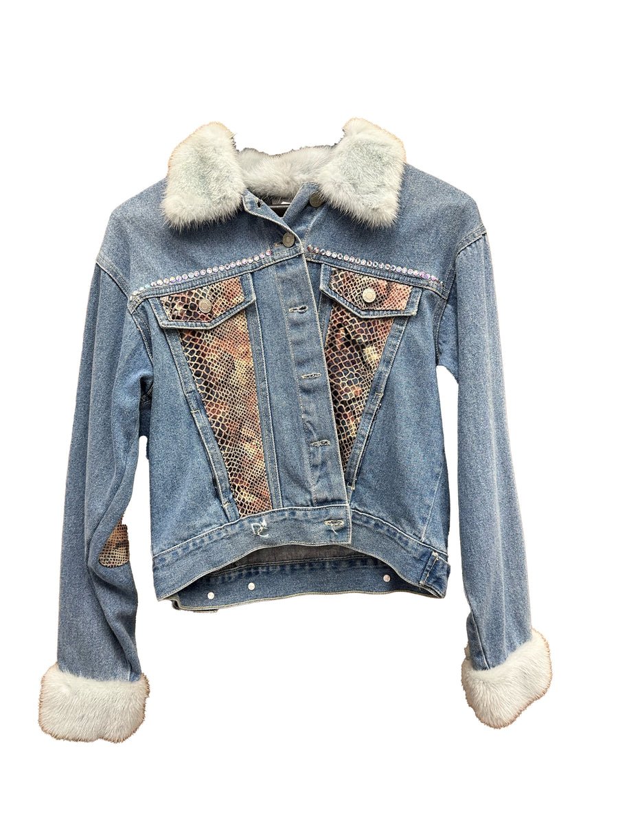 Snowflake Denim Jacket
