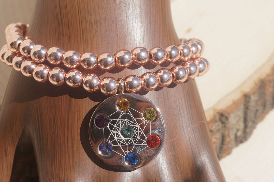 Metatron Rose Gold Bracelet