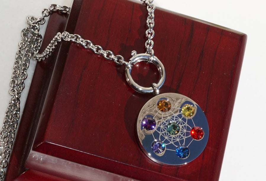Metatron Silver Chain Necklace