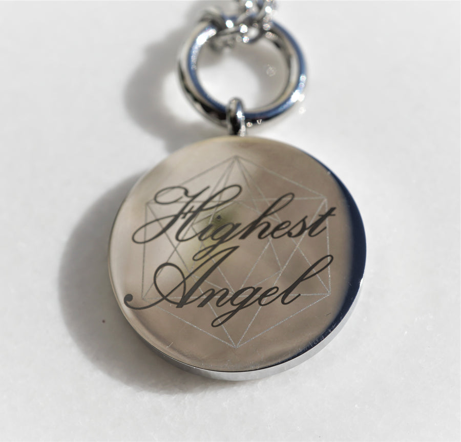 Metatron Silver Chain Necklace