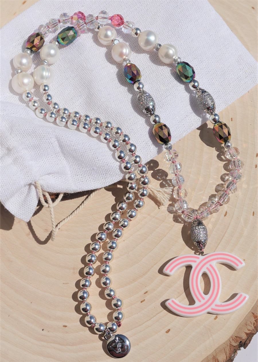 CC Pearl Necklace