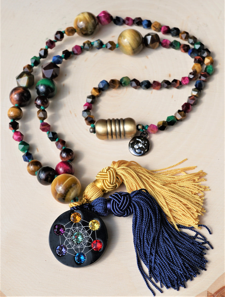 Metatron Tiger Eye Necklace