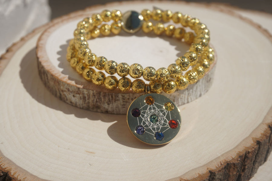 Metatron Gold Bracelet