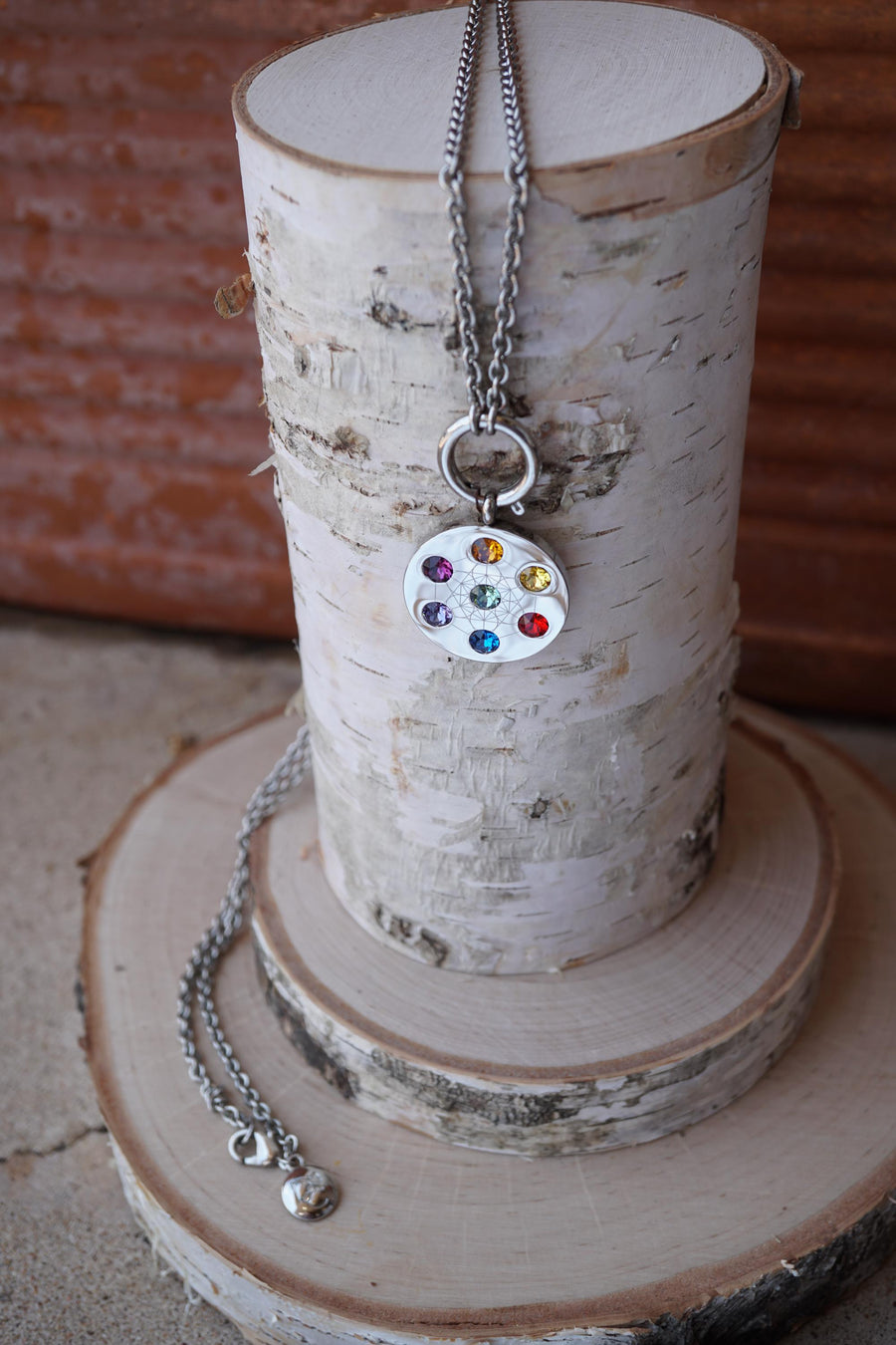 Metatron Silver Chain Necklace