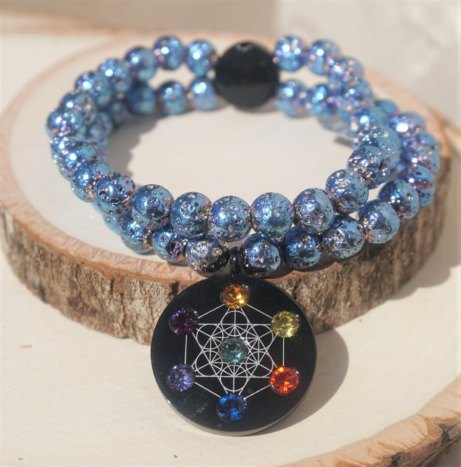 Metatron Blue Bracelet