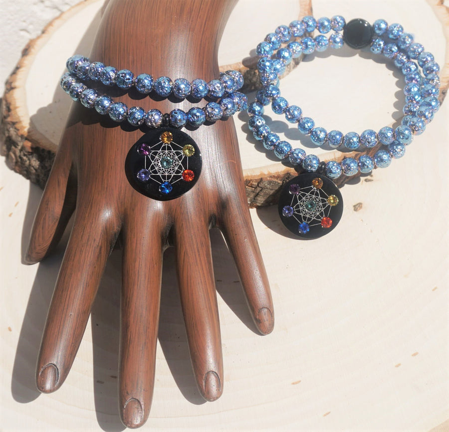Metatron Blue Bracelet