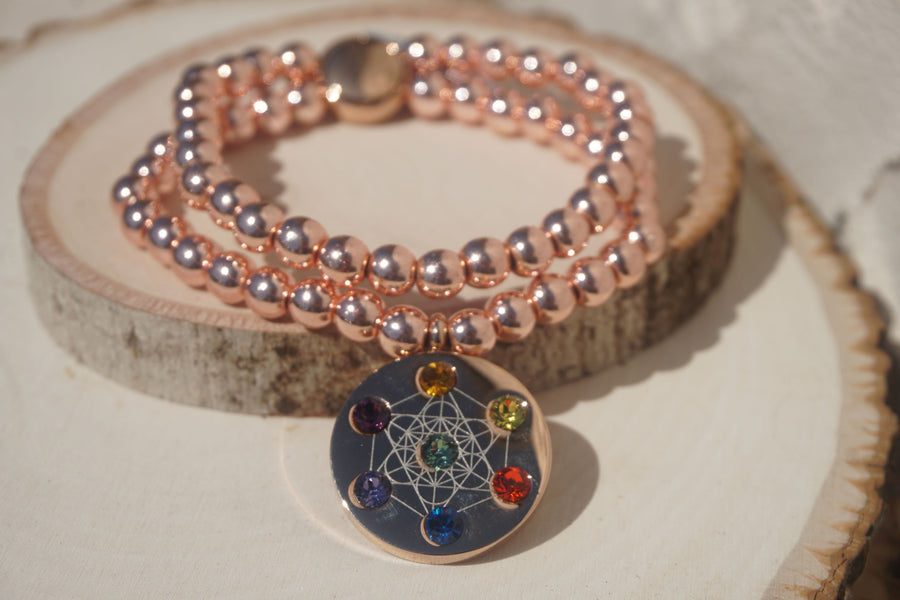 Metatron Rose Gold Bracelet