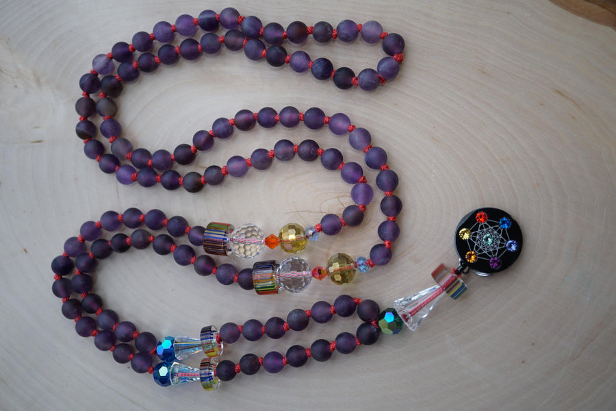 Metatron Purple Necklace
