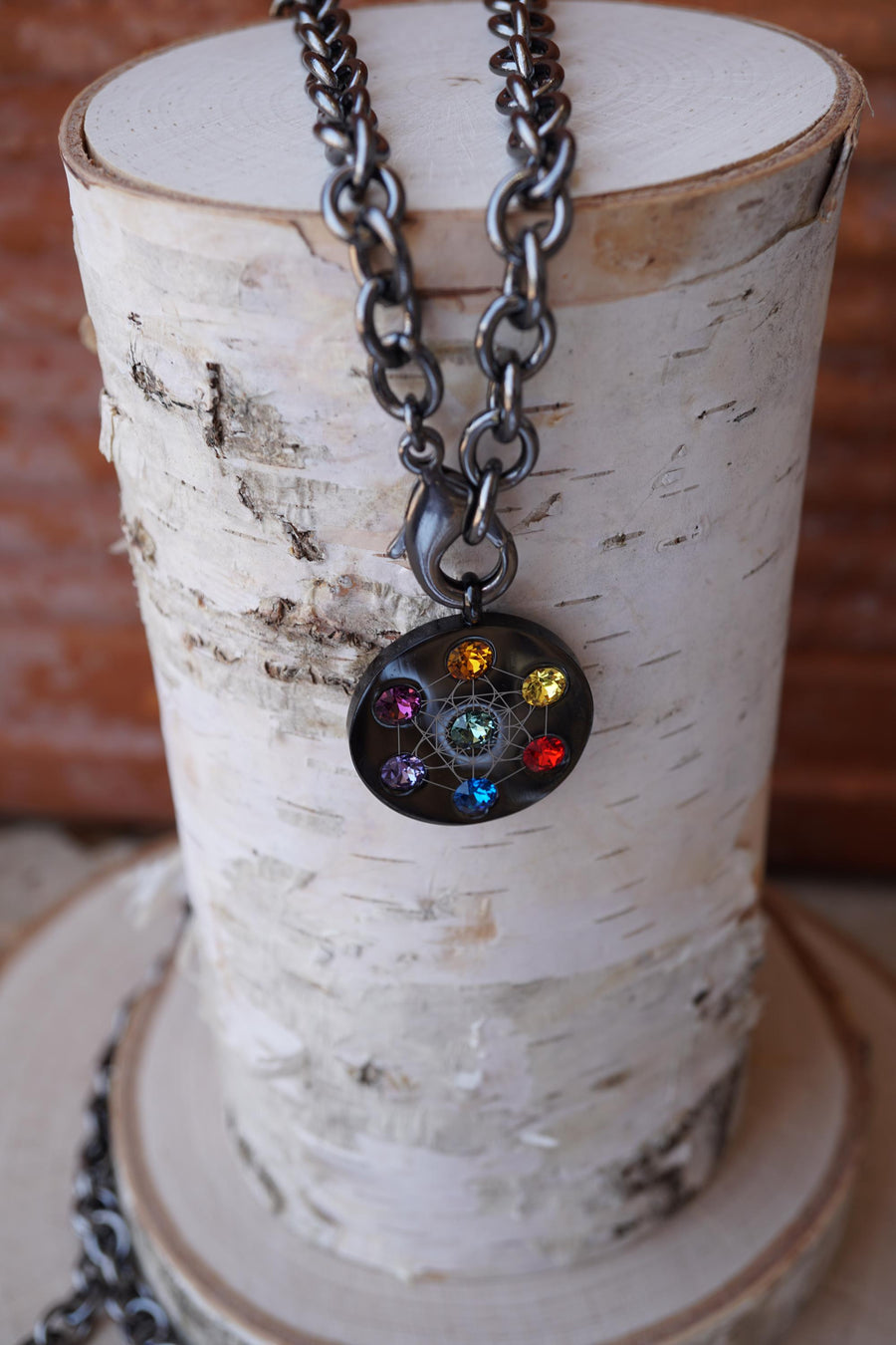 Highest Angel Necklace Chain- Black