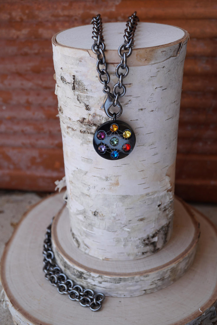 Highest Angel Necklace Chain- Black