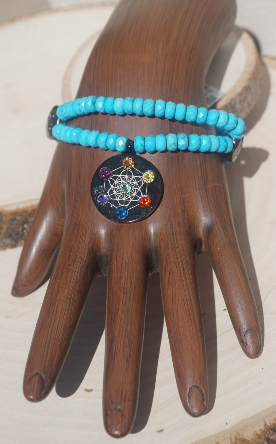 Metatron Turquoise Bracelet