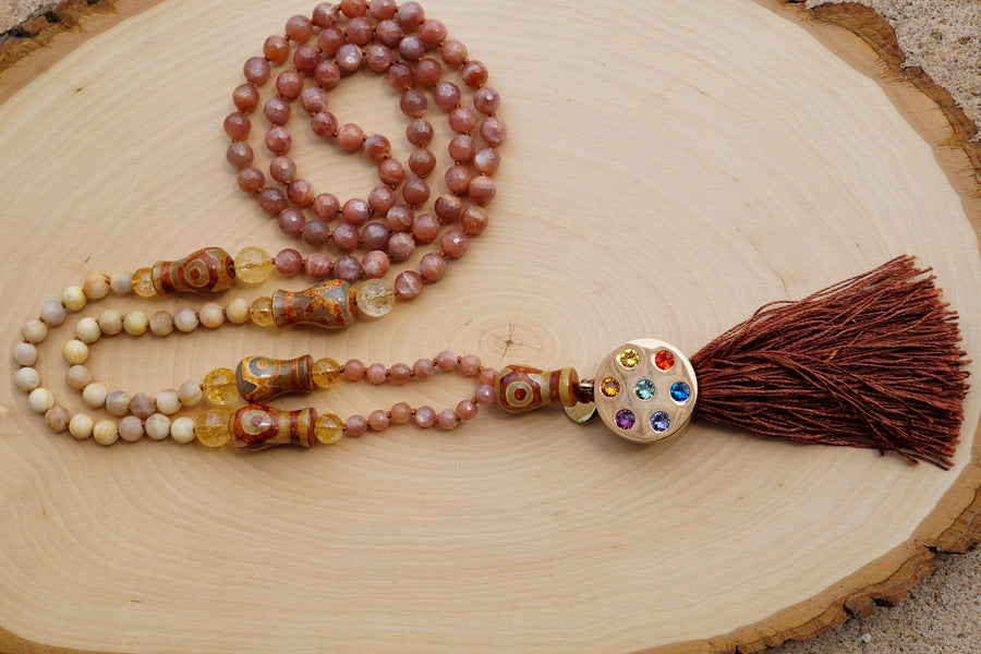 Joyful Zen Mala Necklace