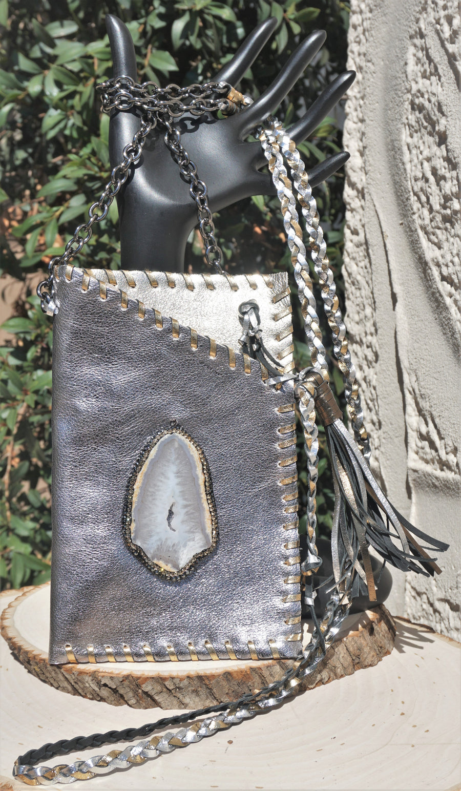 Hyde Me Gold & Silver Bag