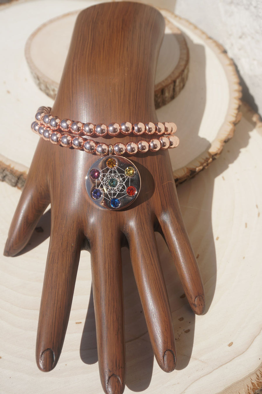 Metatron Rose Gold Bracelet