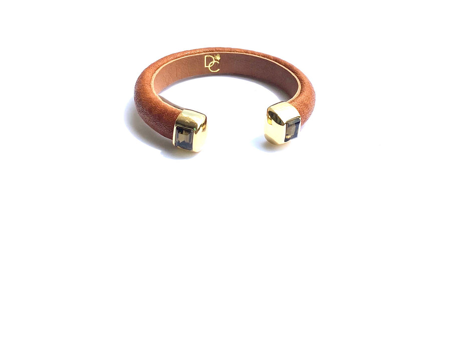 Single Cuff Bracelet with Stones- Carmel Brown