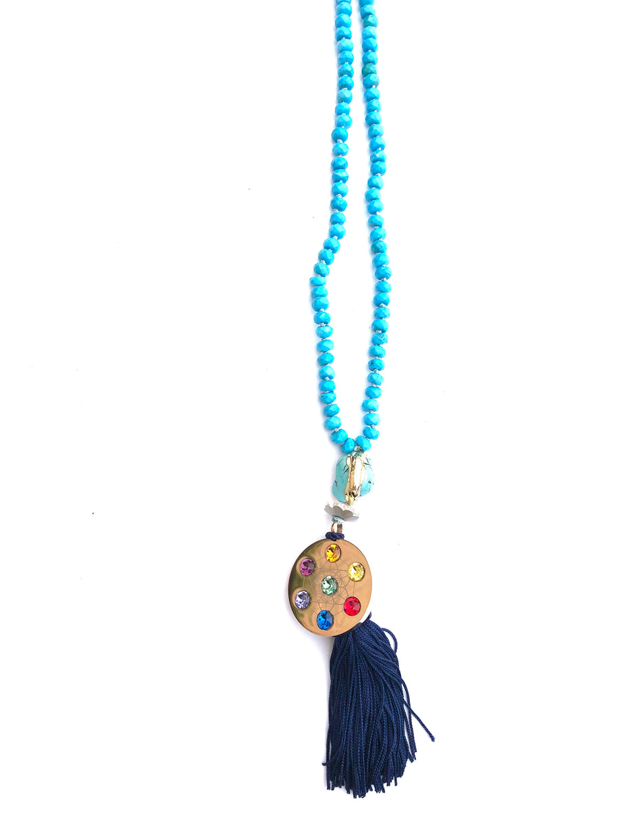 Metatron Turquoise Necklace