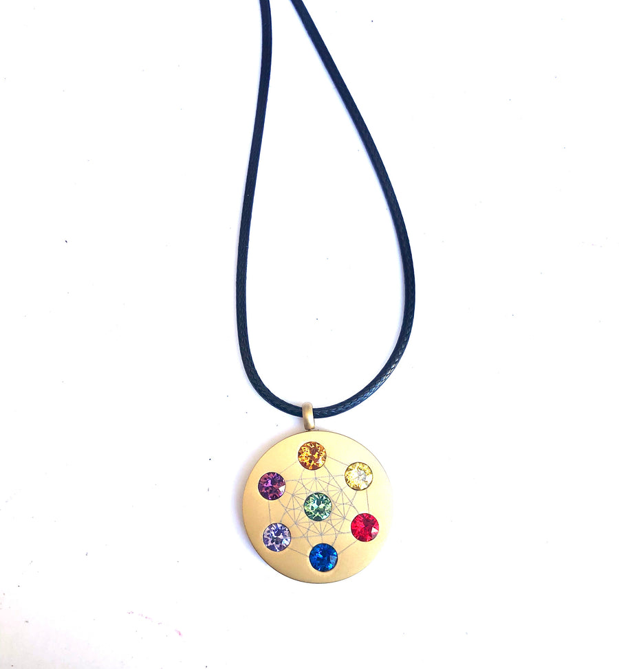 Brushed Gold Metatron