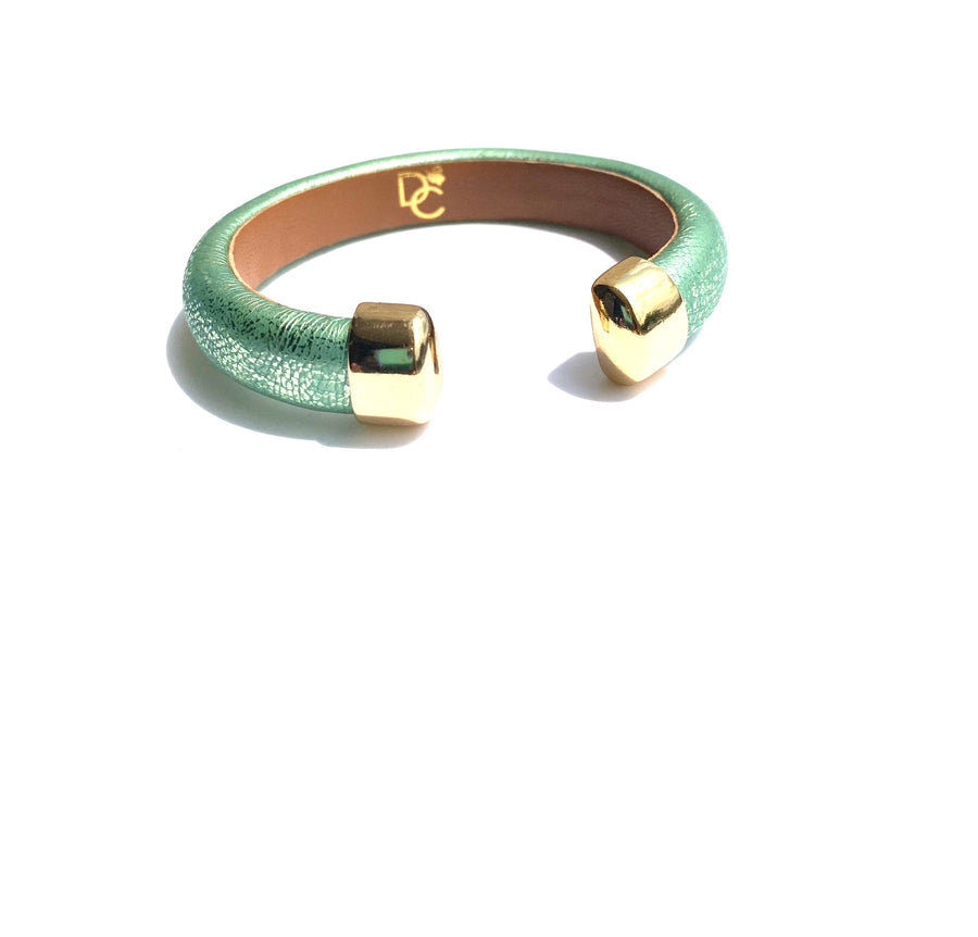 Single Cuff Bracelet without Stones- Mint