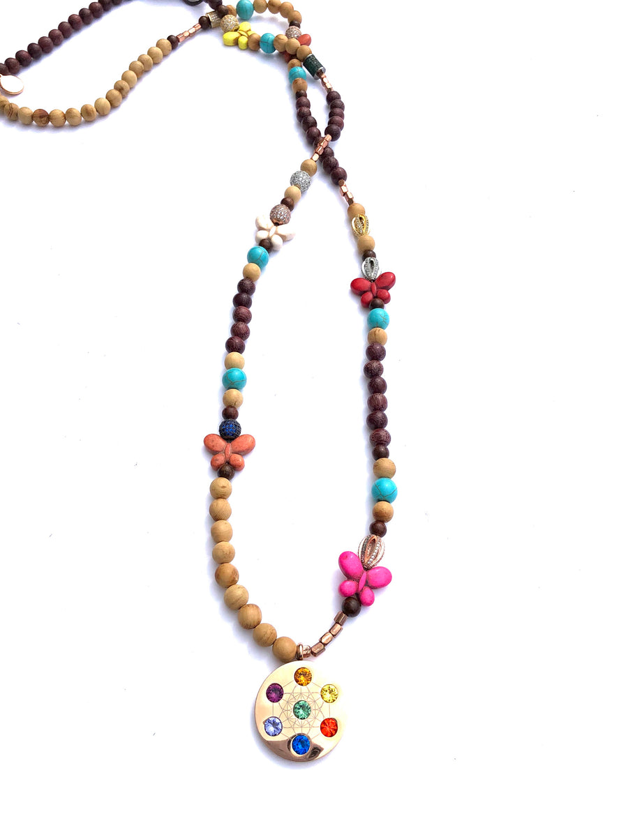 Metatron Butterfly Necklace