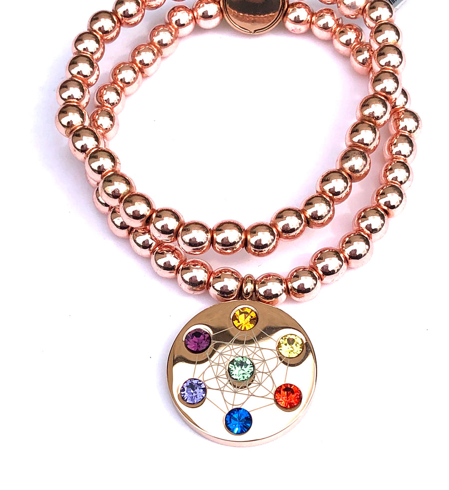 Metatron Rose Gold Bracelet
