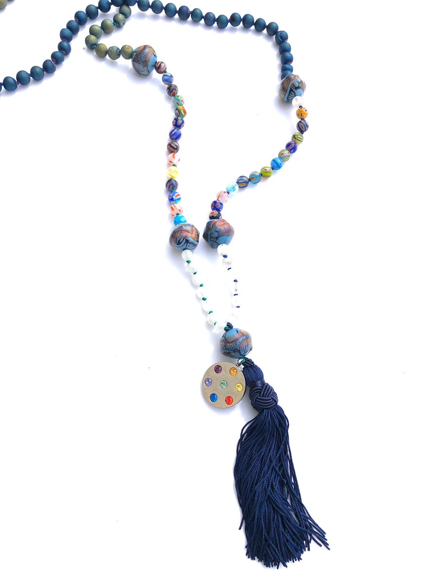 Metatron Tassel Necklace