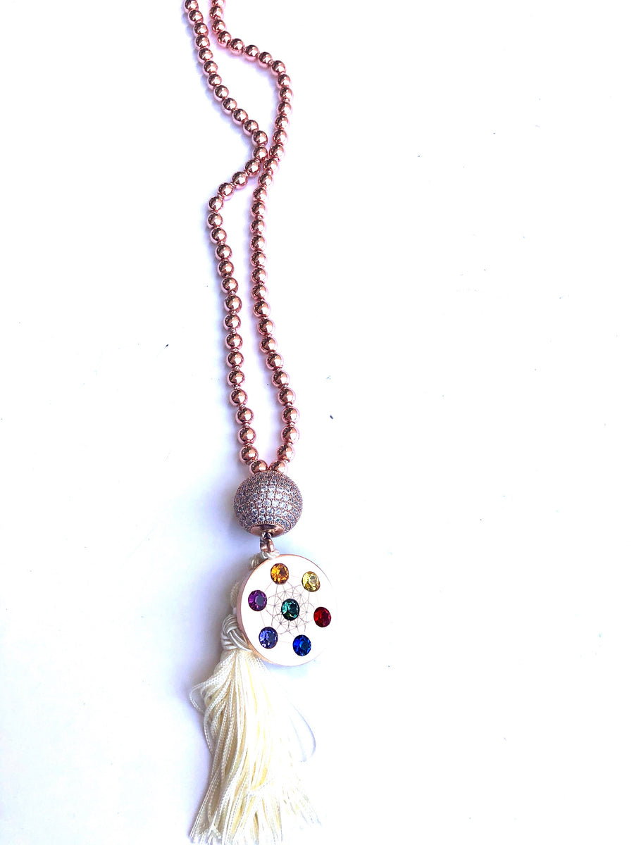 Dipped Metatron Necklace